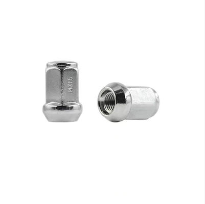 M14 Automotive Fastener Fine Thread Alloy Steel Nickel Plated Wheel Lug Nuts