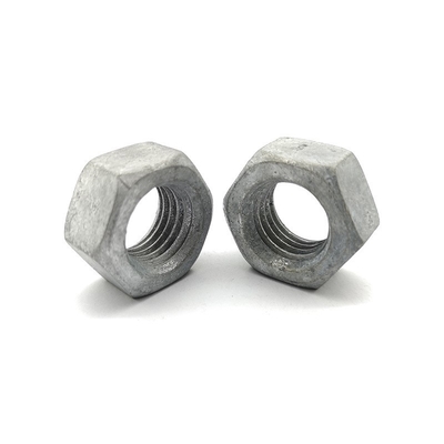 Carbon Steel Solar Panel Fasteners Gr.8 HDG Hexagon Nut Iso 4032 M8M10M12