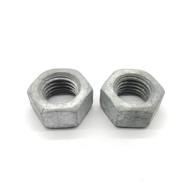 Carbon Steel Solar Panel Fasteners Gr.8 HDG Hexagon Nut Iso 4032 M8M10M12