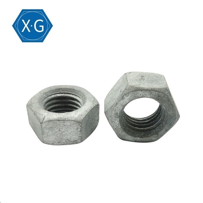 Carbon Steel Solar Panel Fasteners Gr.8 HDG Hexagon Nut Iso 4032 M8M10M12