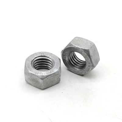 Steel Class 8 Solar Panel Fasteners HDG DIN 934 Hex Nut M16M20M24