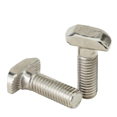 M8 Solar Panel Fasteners A2 70 304 Stainless Steel T Head Bolts