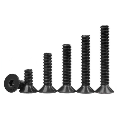 ISO10642 10.9 High Strength Hexagon Socket Countersunk Head Cap Screws Black Oxide