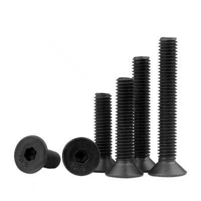 ISO10642 10.9 High Strength Hexagon Socket Countersunk Head Cap Screws Black Oxide