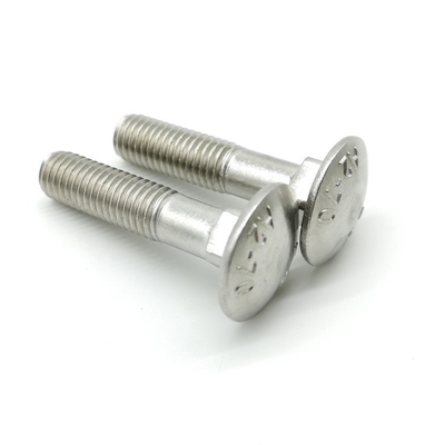 DIN603 A2-70 Stainless Steel Screw Square Neck Carriage Bolts