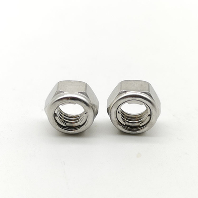 GB 6184 Stainless Steel Metric Nuts Spring Stop Metal Insert Lock Nuts