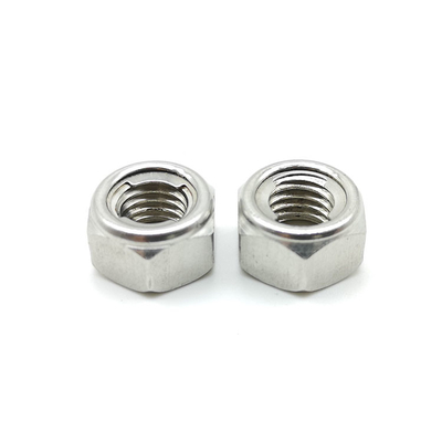 GB 6184 Stainless Steel Metric Nuts Spring Stop Metal Insert Lock Nuts