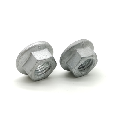 ISO4161 Metric Grade 8 Serrated Hex Flange Lock Nuts Geomet Steel