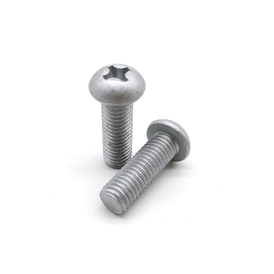 Zinc Aluminium Flake Coating Cross Recessed Pan Head Screw GB818 ISO7045
