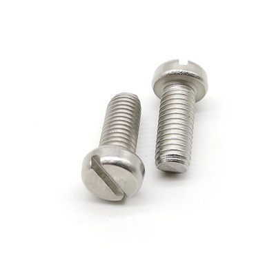 Stainless Steel M5 M2 Slotted Cheese Head Machine Screw A2-70 DIN 84