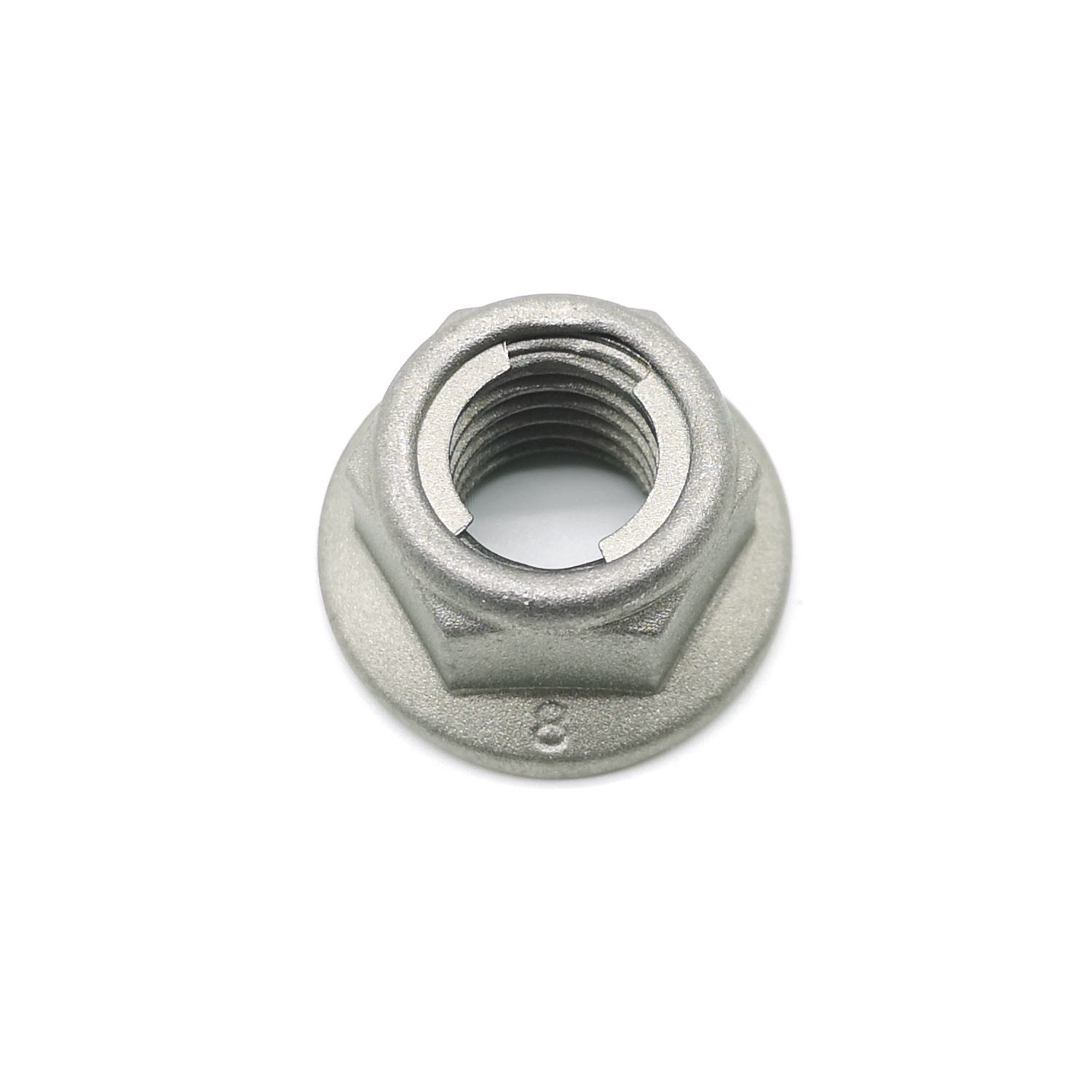 ISO7044 Class 10 Car Nut Bolt Plain Finish Prevailing Torque Metal Hex