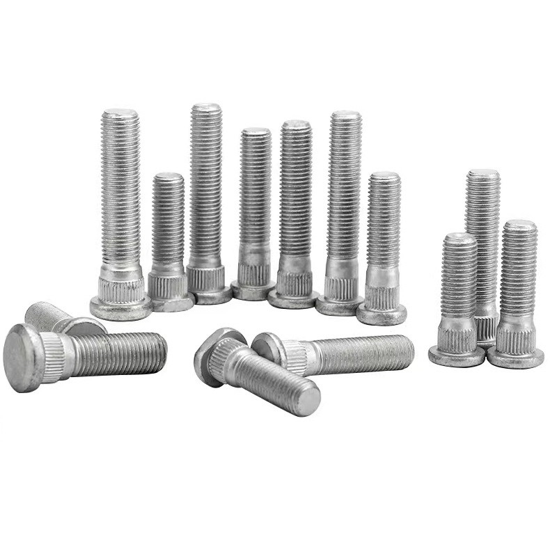 M12 Automotive Fastener Fine Grade 10.9 12.9 Yellow Zinc Thread Wheel Bolts