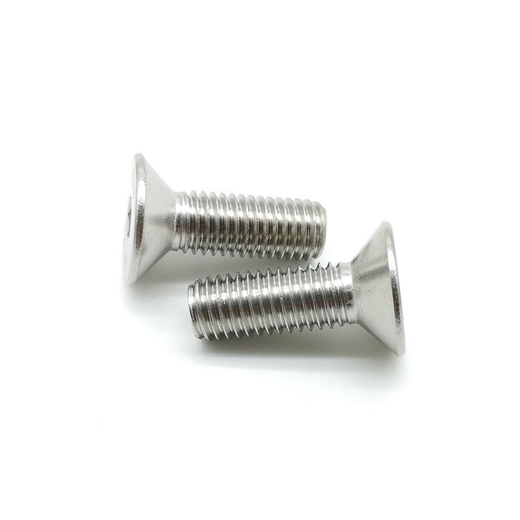 316 Stainless Steel Screws Nuts Bolts DIN7991 Hexagon Socket