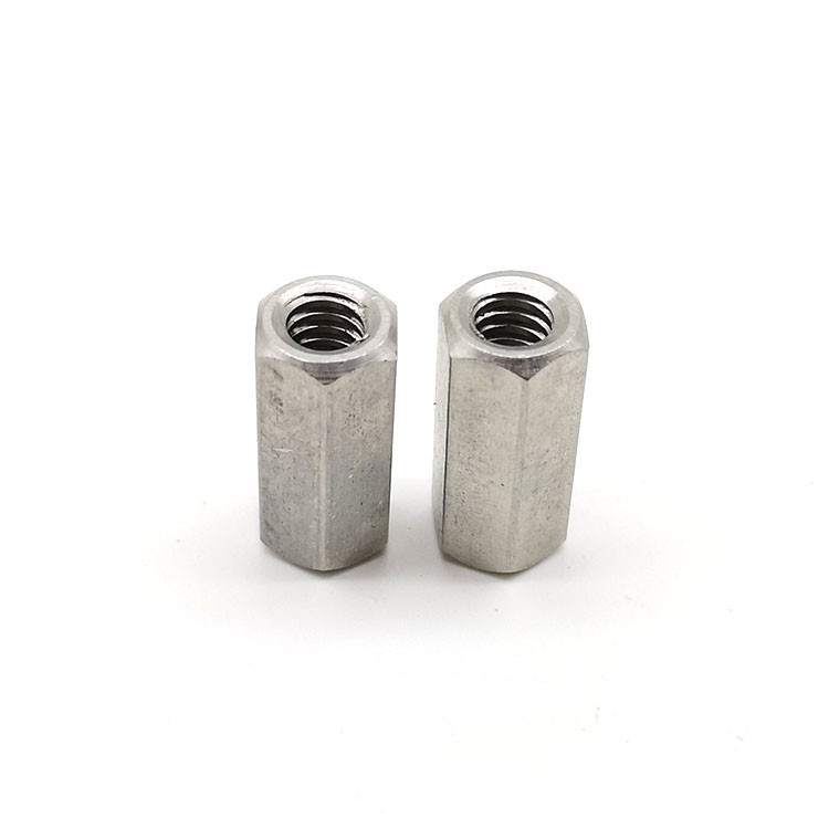 10-Pack M5 X 0.8 X 15mm Stainless Steel Long Coupling Hex Nuts – US Stock, Connector Nuts-610730