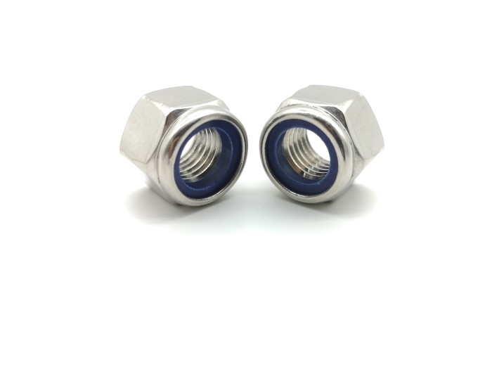 ISO7040 Self Locking Nut With Nylon Insert Stainless Steel 304