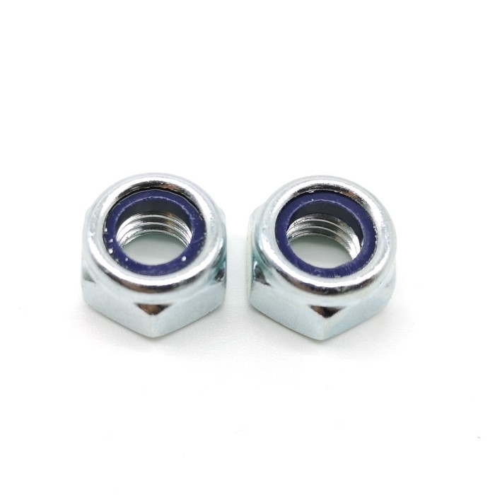 M6 M5 M4 Nylon Lock Nut Metric DIN 985 Low Profile Hexagon Lock Nut