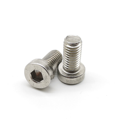 DIN 7984 SS304 automotive bolt Low Profile Head Hexagon Socket Cap Screws