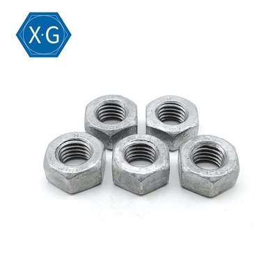 Steel Class 8 Solar Panel Fasteners HDG DIN 934 Hex Nut M16M20M24