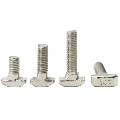M8 Solar Panel Fasteners A2 70 304 Stainless Steel T Head Bolts
