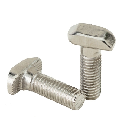 M8 Solar Panel Fasteners A2 70 304 Stainless Steel T Head Bolts