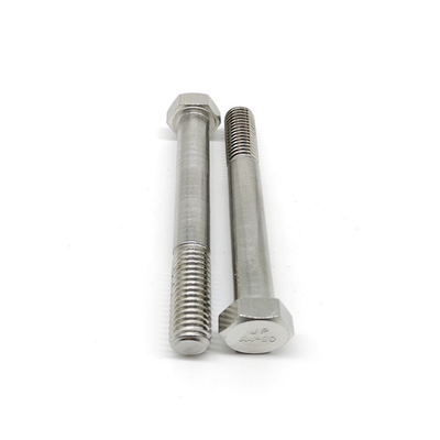 ISO4014 GB5782 A4-80 High Strength Stainless Steel Hex Head Screws Hex Bolts Half Thread