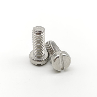 Stainless Steel M5 M2 Slotted Cheese Head Machine Screw A2-70 DIN 84