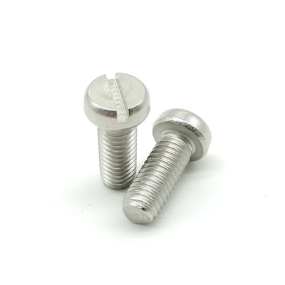 Stainless Steel M5 M2 Slotted Cheese Head Machine Screw A2-70 DIN 84